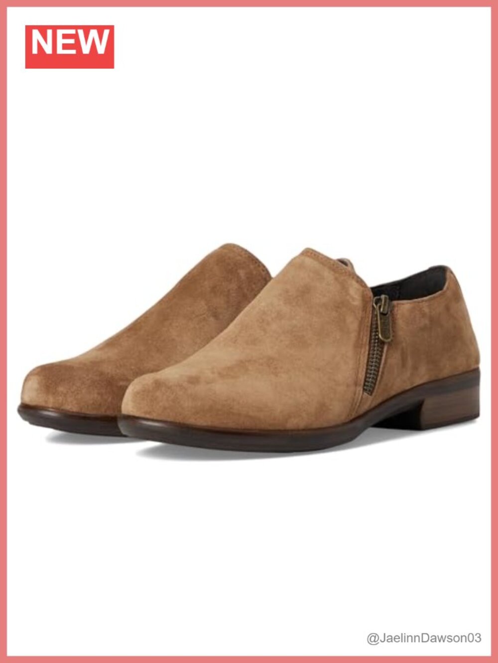 NAOT Autan Loafer Cork/Latex Footbed Removable Arch Support